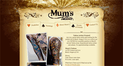 Desktop Screenshot of mumstattoos.com